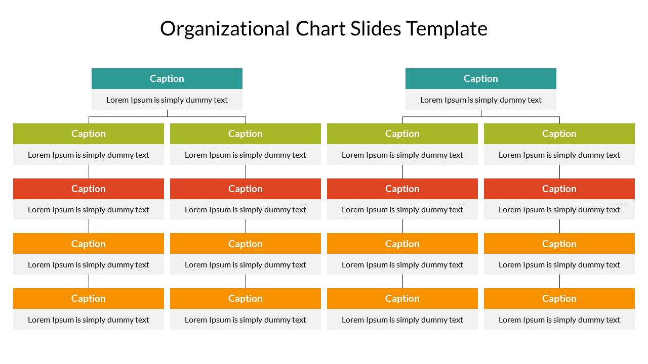 Organizational Chart Google Slides Template